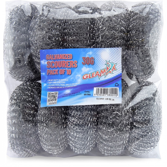 Galvanized Scourer 30g 10pc/48