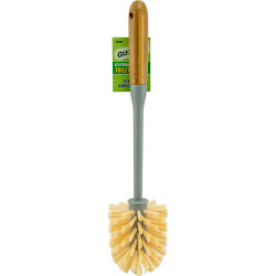 Toilet Brush Eco Friendly Bamboo Handle 37cm 1pc/24